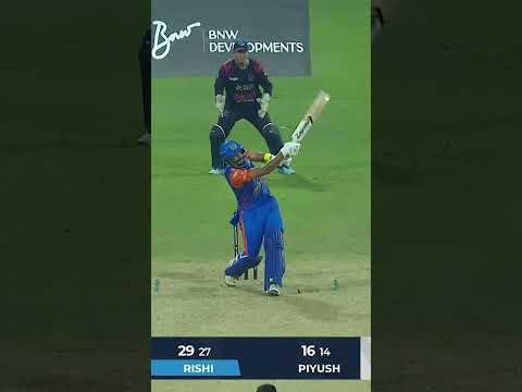 Six! Then Wicket! Rishi Dhawan Is Gone! 💥#indiachampions   #EnglandChampions #WCL2026  | M9O1T