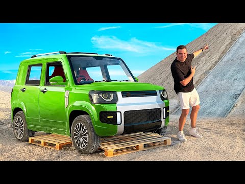 Unboxing and Off-Road Test: Fake vs Real Land Rover Defender Showdown