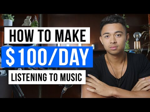 How To Make Money Online By Listening To Music in 2022 (For Beginners)