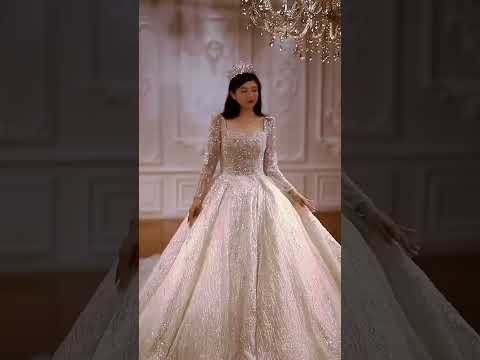 This Antique Crystal Bridal Gown Is Pure Perfection #shorts  #shortvideo #shortsfeed