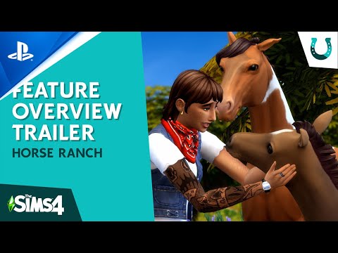 The Sims 4 - Horse Ranch Gameplay Trailer | PS5 & PS4 Games