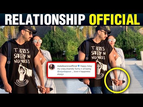 Video - Bollywood Special - Malaika Arora Makes Her RELATIONSHIP Official With Arjun Kapoor On His Birthday