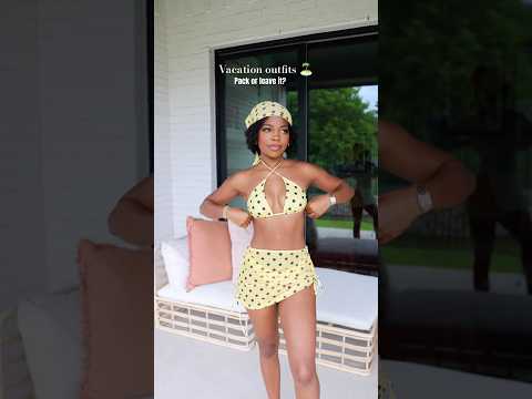 VACATION OUTFITS 🏝️pack with me! #momlife #haircare #foryou #explore #naturalhair