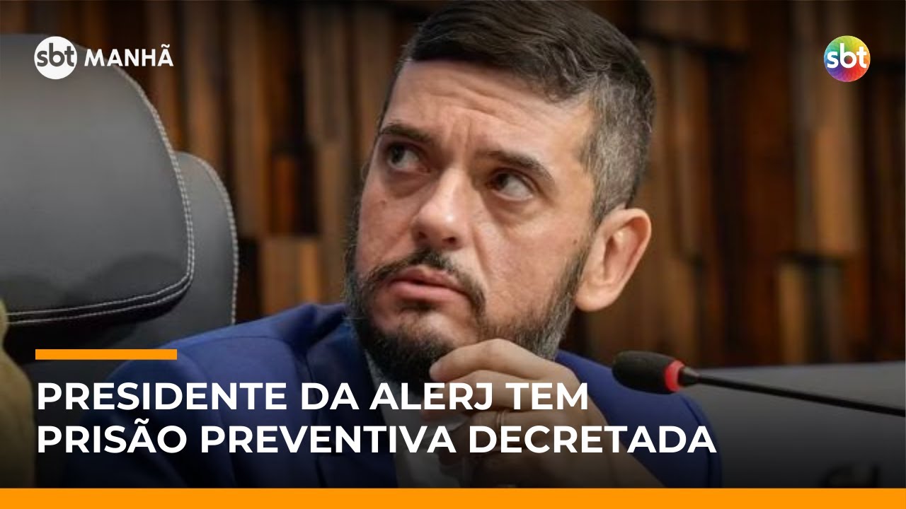 SBT Notícias: Presidente da Alerj é preso por suspeita de vazar informações