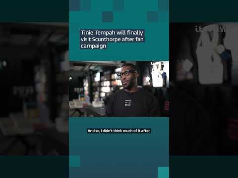 Tinie Tempah will finally visit Scunthorpe after fan campaign