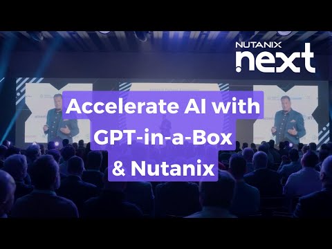 GenAI and Nutanix GPT-in-a-Box, Debo Dutta | .NEXT 2024