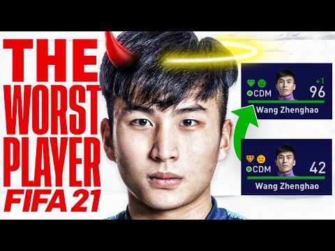 CAN I GROW THE WORST PLAYER IN CAREER MODE INTO A GOD? FIFA 21 EXPERIMENT
