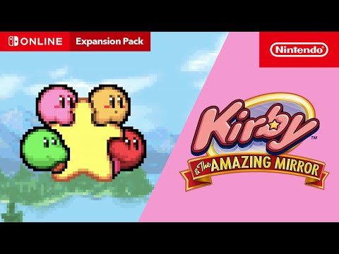 Kirby & The Amazing Mirror – Game Boy Advance – Nintendo Switch Online + Expansion Pack