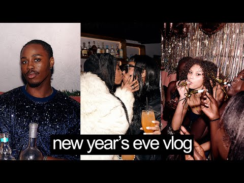 vlog | flying to nyc + throwing a last minute new year’s party!