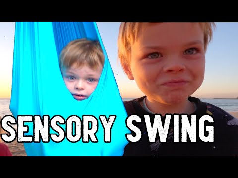 Indoor Sensory Swing *AUTISM SENSORY BEDROOM* | Watching the Sunrise | Aussie Autism Family
