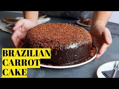How To Bake Perfectly Moist Carrot Cake Every Time | Brazilian Carrot Cake | Chocolate Brigadeiros
