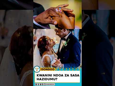 Kwanini Ndoa za Sasa Hazidumu?