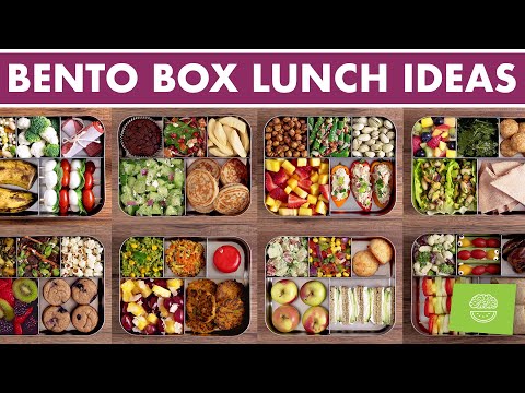 Bento Box Lunch Ideas - Compilation video!