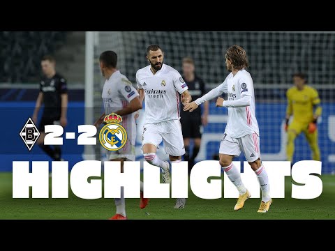 ? GOALS AND HIGHLIGHTS | Borussia Mönchengladbach 2-2 Real Madrid