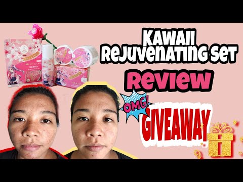 KAWAII REJUVENATING SET REVIEW BY MCBEAUTYSENTIALS |GIVEAWAY ALERT