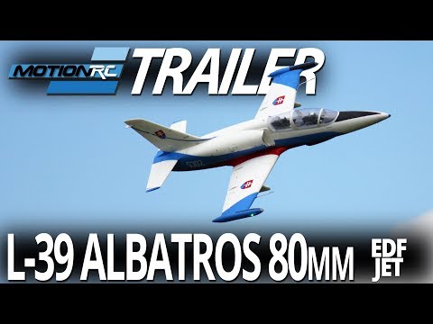 Freewing L-39 Albatros 80mm EDF Jet - Motion RC - Product Trailer - UCubk5oFcnH0G47QJsj22fKw