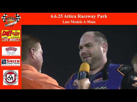 June 6th 2025 | Attica Raceway Park | Late Models A-Main - dirt track racing video image