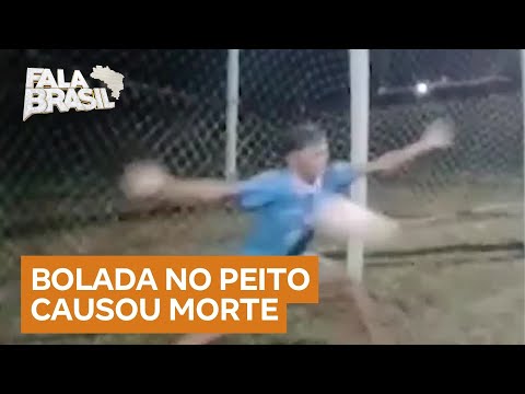 Jovem morre após ser atingido por bolada no peito durante jogo de futebol