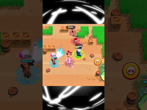當你完全習慣手動瞄準 #brawlstars #荒野亂鬥 #supercell