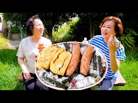 上沼恵美子が作る【小さな秋に出逢えるお弁当】〜お姉ちゃんと一緒に食べました〜