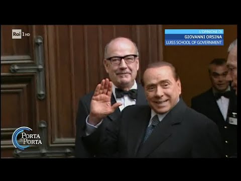 Berlusconi: un anno dalla morte, l'eredità politica e Forza Italia - Porta a porta 12/06/2024