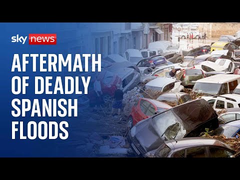 Watch: Aftermath of deadly floods in Spain │October 31