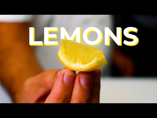 How To Cut Lemon Wedges Like A Pro Cutter so