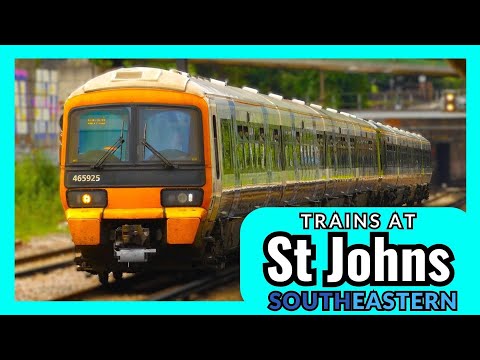 Trains at St Johns, SEML - 30.5.24