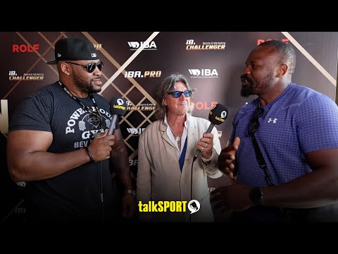 “Pull Out!” Derek Chisora & Jarrell Miller go at it in amusing exchange on fighting each other & AJ