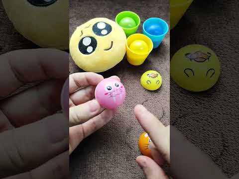 🥹EMOJI😱 😆😆😆 color balls #emoji #color #balls #cute #funny