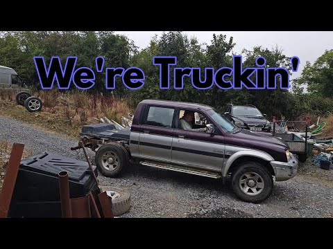 Mitsubishi L200 Truck EV Conversion Part 7 : First Drive