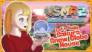【VSMP2】 Let's start building our home!!! Sakura Snow Globe House