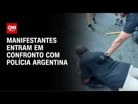 ​Torcidas da Argentina se unem a aposentados em protesto | CNN NOVO DIA