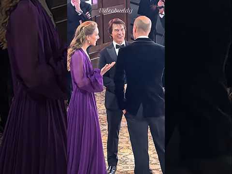 Kate Middleton &amp; <strong>Prince</strong> William &amp; Tom Cruise Walked Into The Venue <strong>With</strong> Unmistakable Charm