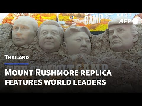 Trump-Putin-Xi-Kim 'Mt Rushmore' causes a stir | AFP