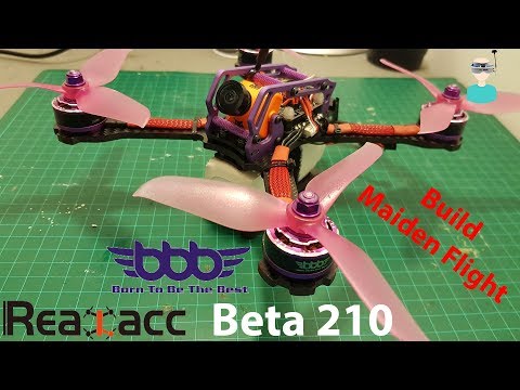 Realacc BETA210 210mm - Frame Overview, Build And Maiden Flight - UCOs-AacDIQvk6oxTfv2LtGA