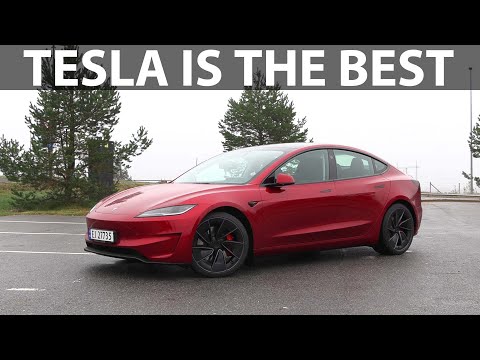 Tesla Model 3 Performance Highland range test