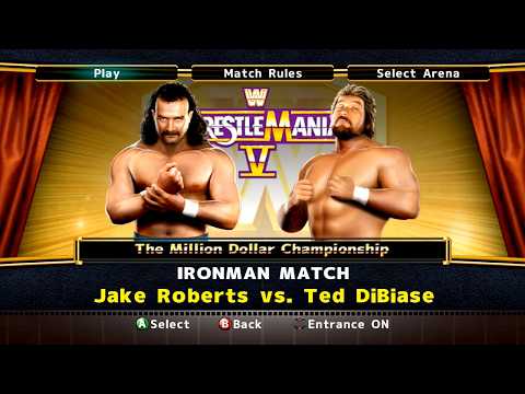 WWE Legends of WrestleMania | Jake "The Snake" Roberts vs. Ted DiBiase