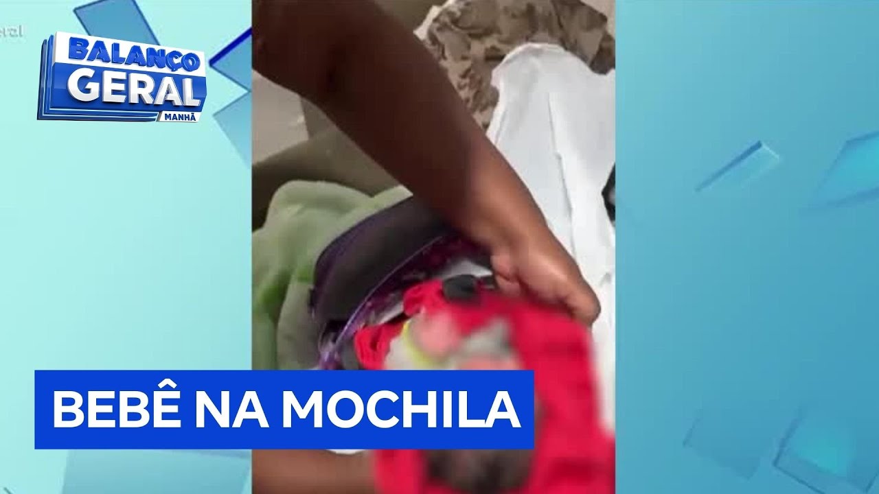 Recém nascida é encontrada em mochila em Guarulhos SP