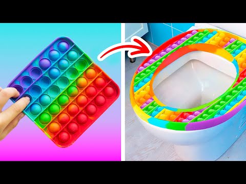 Colorful POP IT DIY Ideas || Cool Crafts