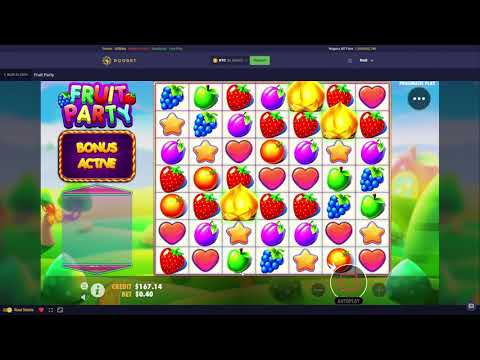 FRUIT PARTY $250 BONUS FEATURE ON ROOBET!!! TESTING MY LUCK!?