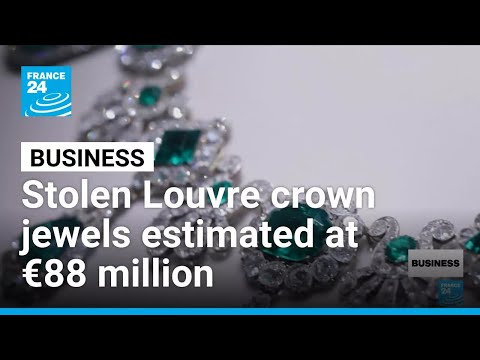 Crown jewels stolen from the Louvre estimated at €88 million • FRANCE 24 English