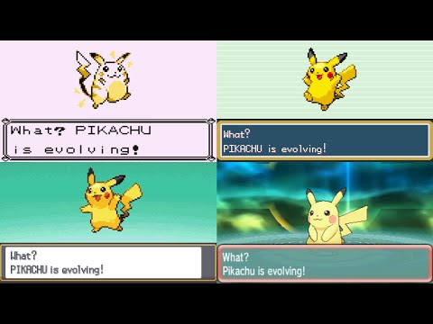 Evolution of Pokémon Evolution Animations - UCa4I_j0G2xQNhvj_UMQahmQ