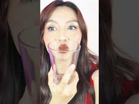 Glossy but transfer -proof lipstick! Let's try! #wardah #lipstick #gloss #makeup