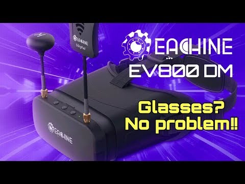 Eachine EV800DM Varifocal 5.8G 40CH Diversity FPV Goggles - UC9l2p3EeqAQxO0e-NaZPCpA