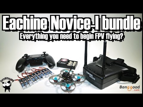 The Eachine Novice-I  Everything you need to begin FPV flying?  Supplied by Banggood - UCcrr5rcI6WVv7uxAkGej9_g