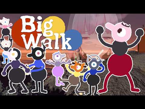 【Big Walk Collab】walking my kouhai today #calliolive