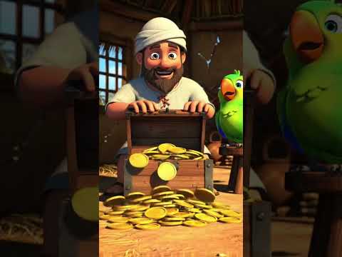 "गरीब लकड़हारा और जादुई डिब्बा 🪙✨ | लालची बुआ की हकीकत!"#cartoon #shorts