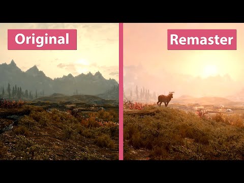 Skyrim – Special Edition Remaster vs. Original on PC Trailer Graphics Comparison - UCy1-UfHBaFlQHDLNU9lYiyQ