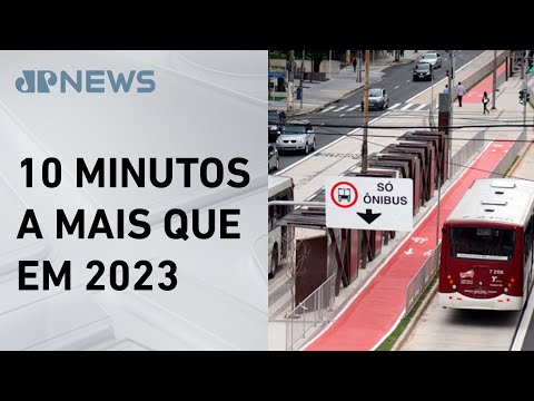 Tempo gasto no transporte público na cidade de SP sobe para 2 horas e 47 minutos